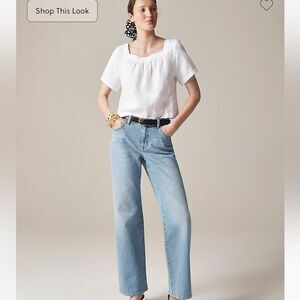 J. Crew Women’s lower-rise full-length slim-wide jean size 30 Tall